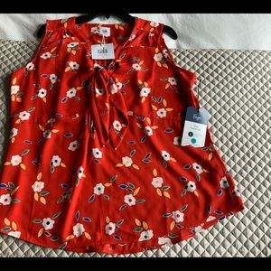 New With Tag Cabi “Tied up Top”